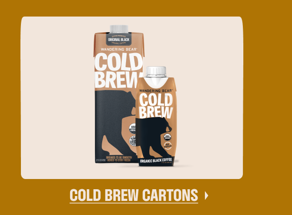 an image of a carton of cold brew cartons with a bear on it