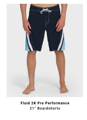 Fluid 2K Pro Performance 21" Boardshorts