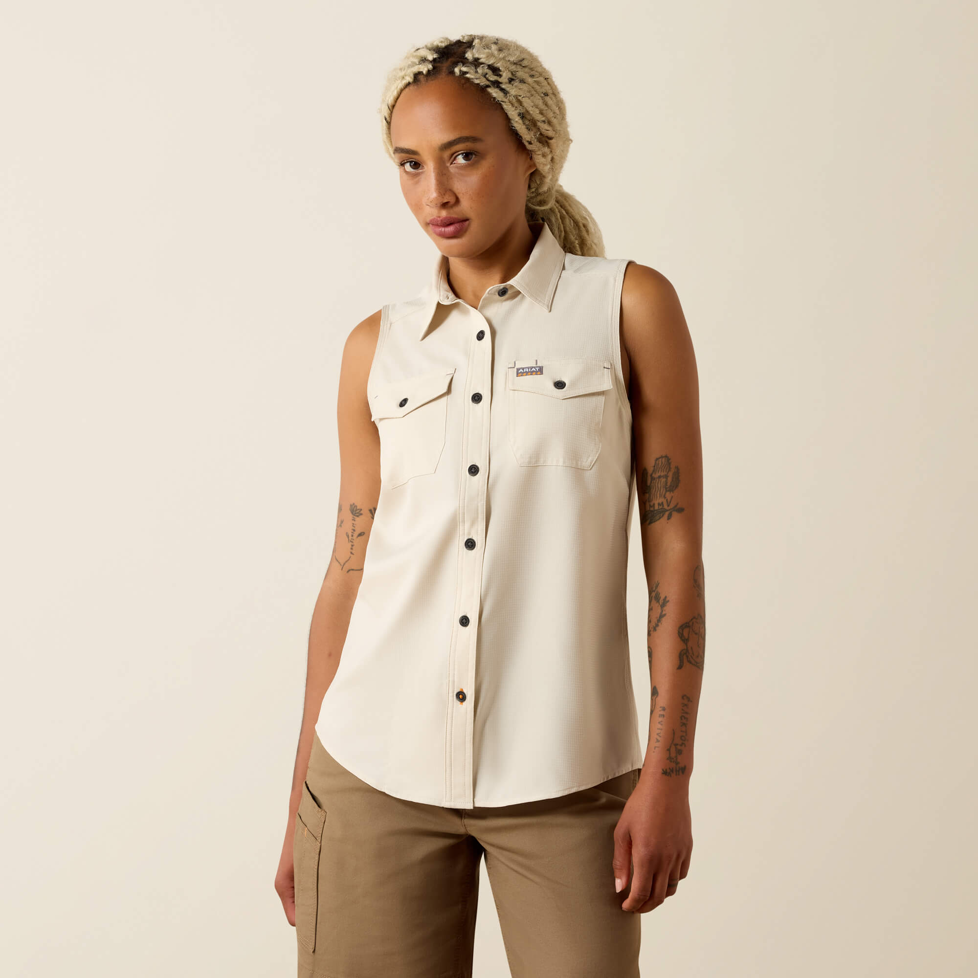 Women’s Rebar Made Tough VentTEK DuraStretch Tank