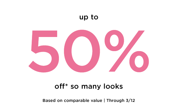 Up to 50% off