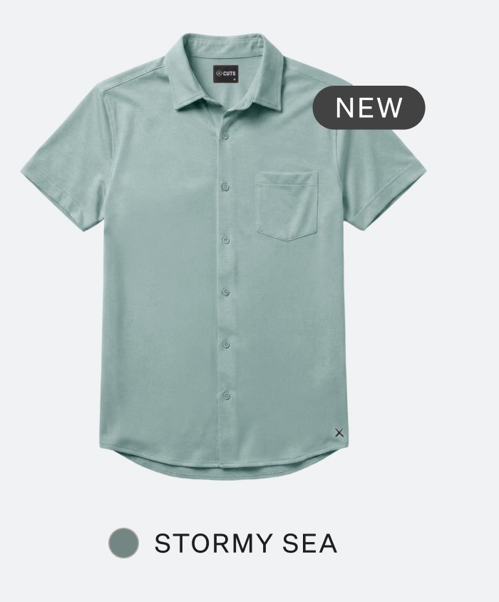 AO Button Ups - Stormy Sea