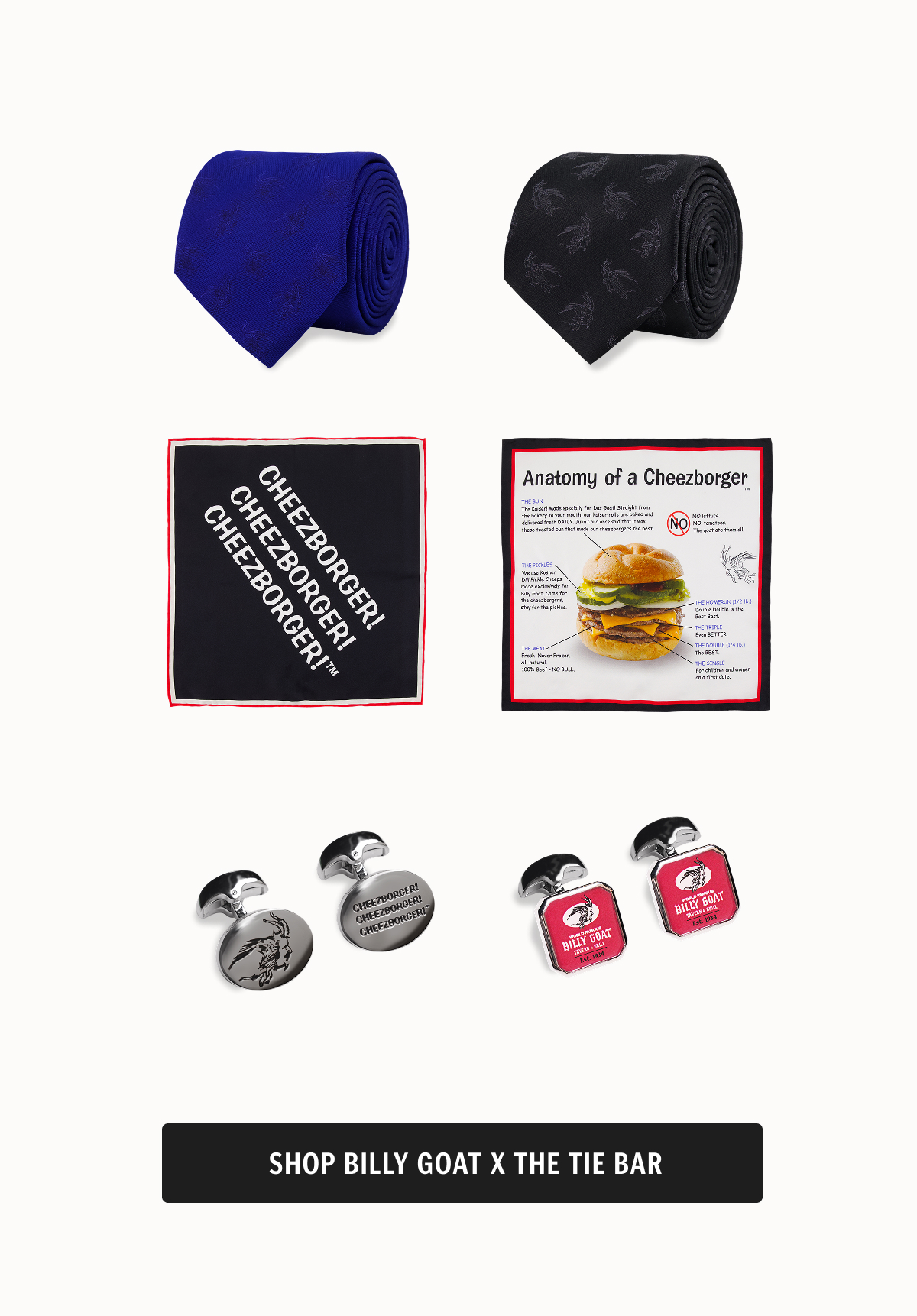 Shop Billy Goat x The Tie Bar 