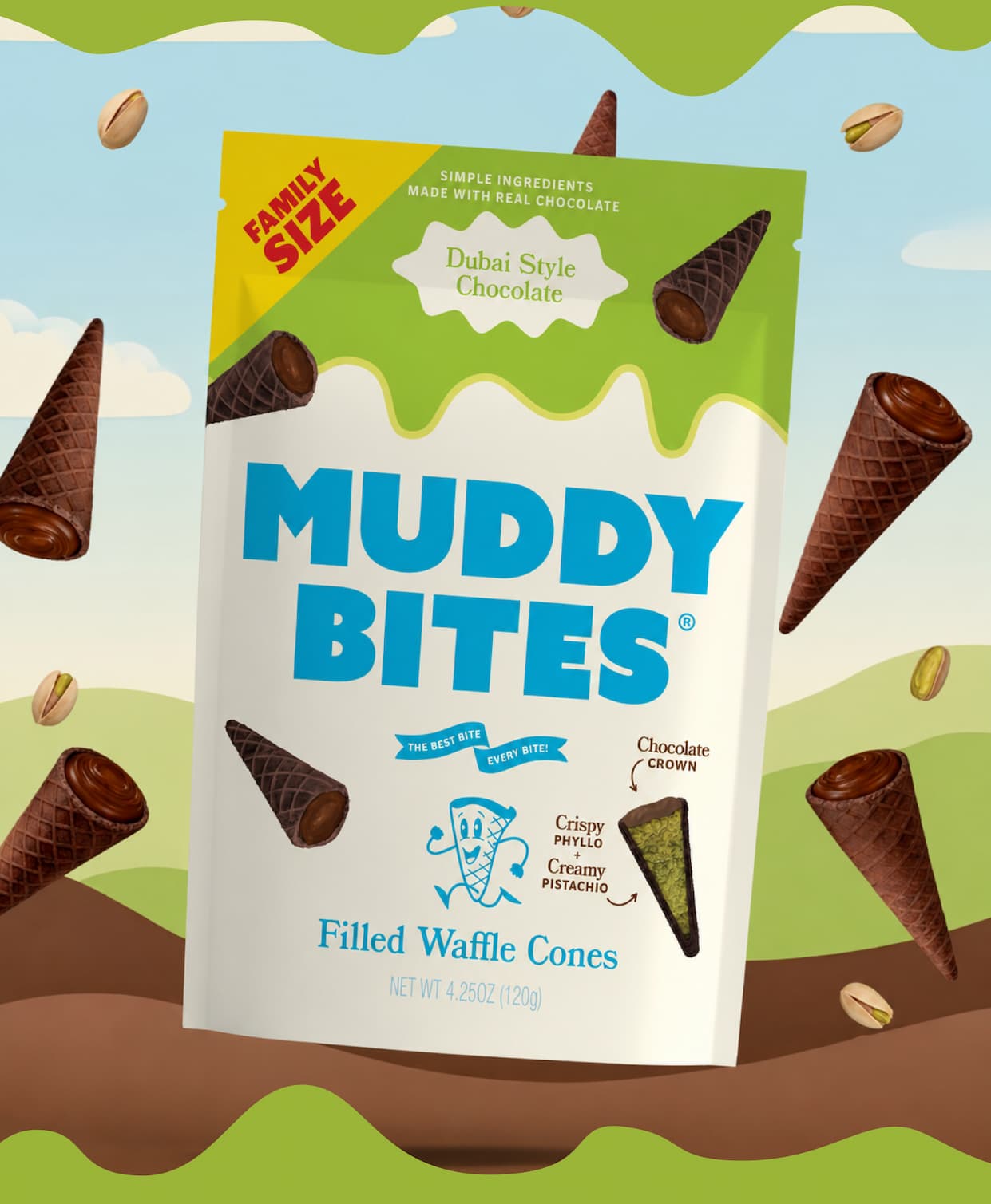 Image of Muddy Bites Dubai-Style Chocolate