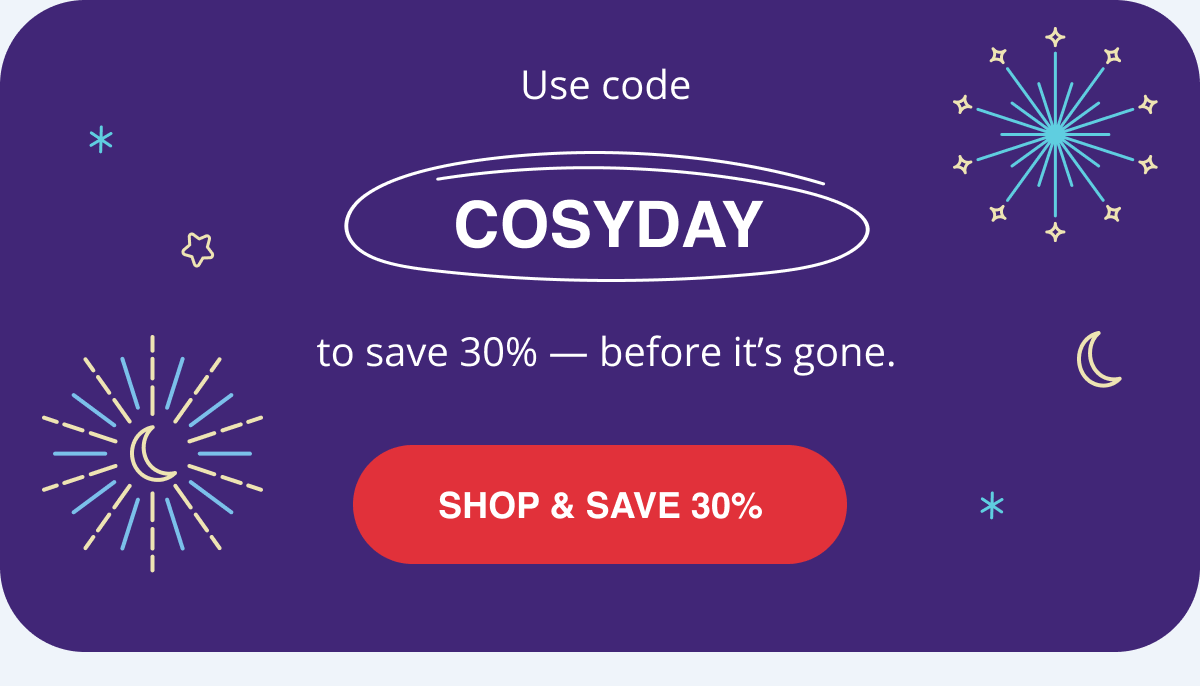 SHOP & SAVE 30%