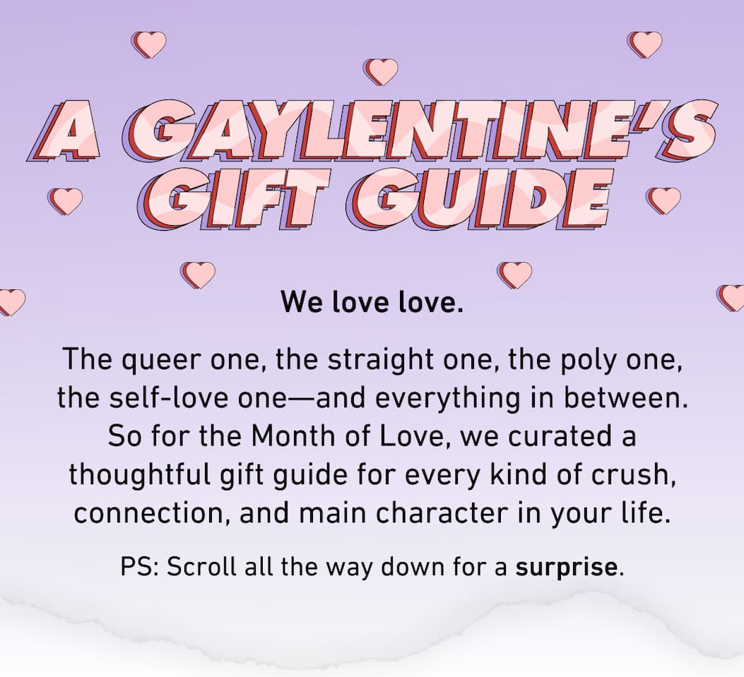 A Gaylentines Gift Guide