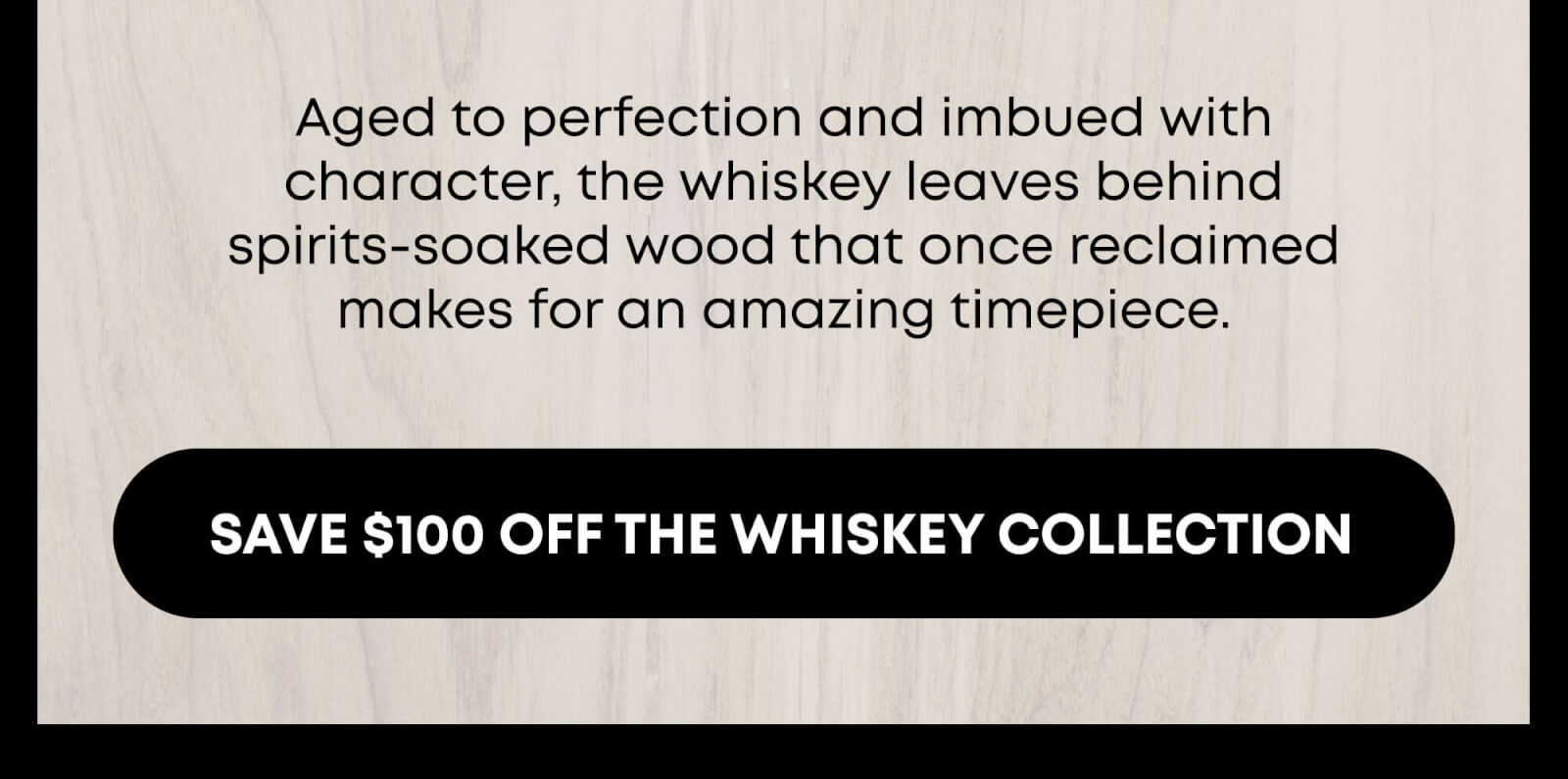 Original Grain WHISKEY watches on Sale for Black Friday
