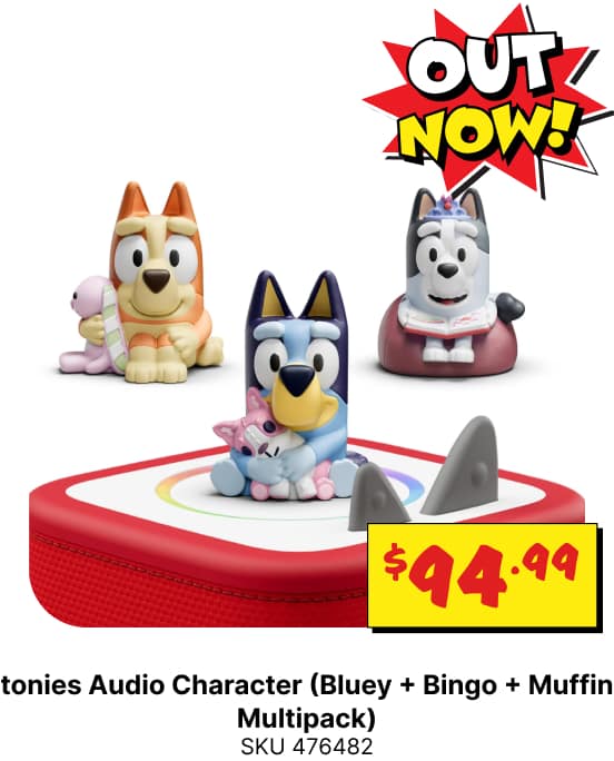 tonies Audio Character (Bluey + Bingo + Muffin Multipack)