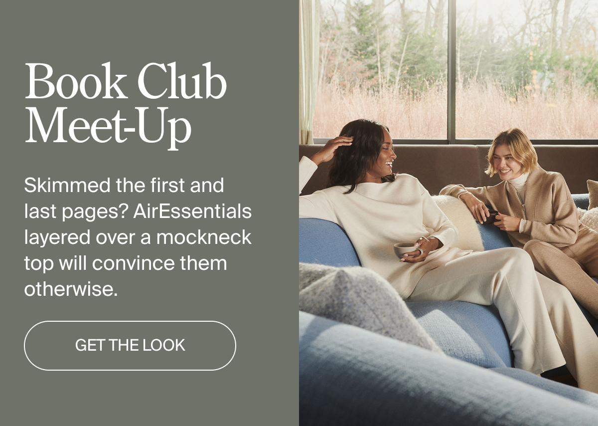 Get the book club meet-up look