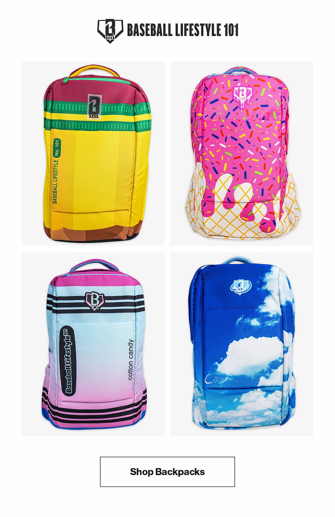 Shop BB 101 Backpacks