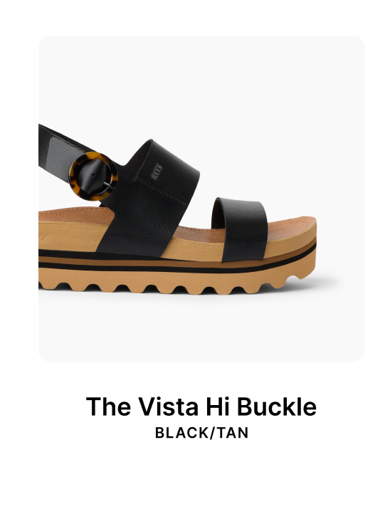 Vista Hi Buckle Black/Tan
