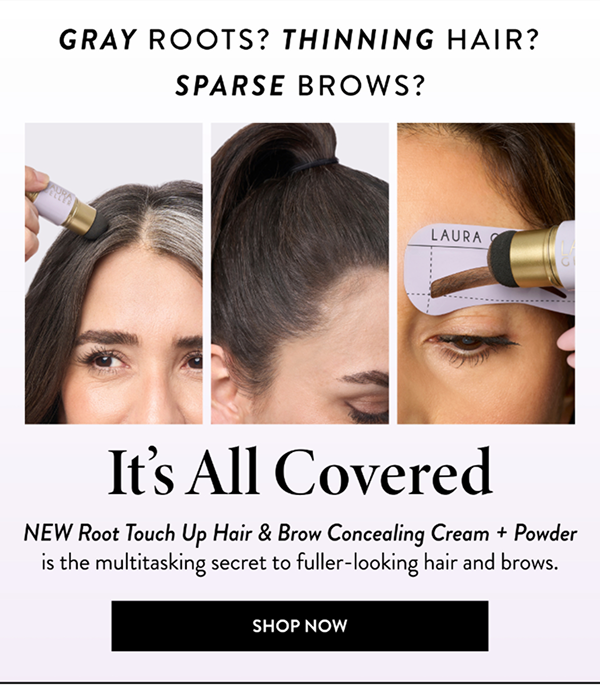 Gray Roots? Thinning Hair? Sparse Brows? | Shop Now
