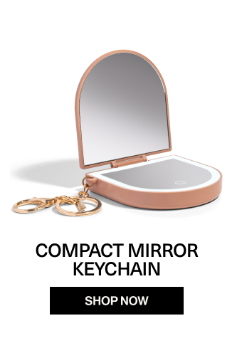 Compact Mirror Keychain