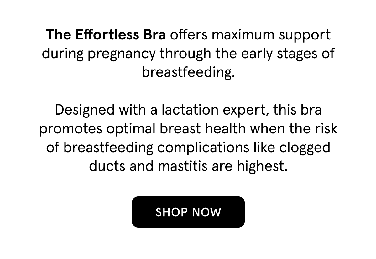 The Effortless Bra offers maximum support