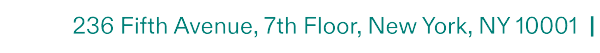 236 Fifth Avenue, 7th Floor, New York, NY 10001