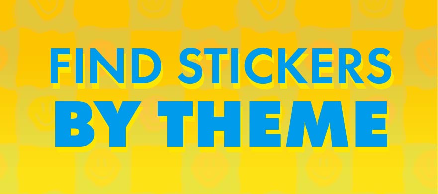 find stickers by theme