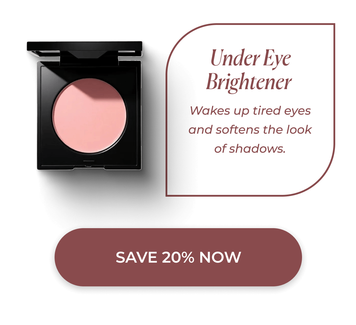 Under Eye Brightener   Wakes up tired eyes and softens the look of shadows.   >> SAVE 20 PERCENT NOW << 
