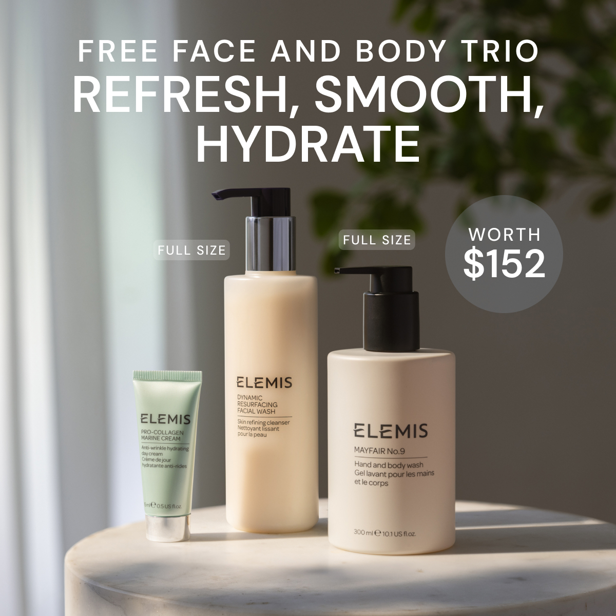 Free Face-to-Body Trio