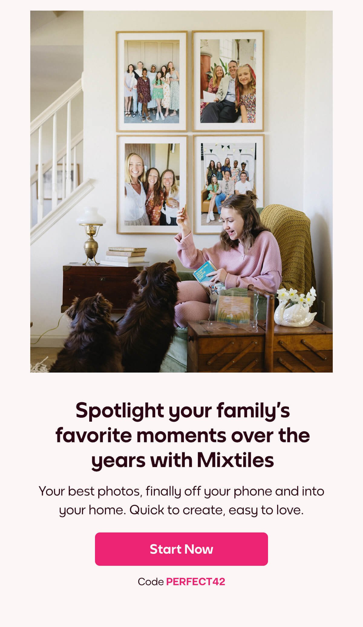 [MIXTILES] Spotlight your family's favorite moments with Mixtiles. | ORDER NOW