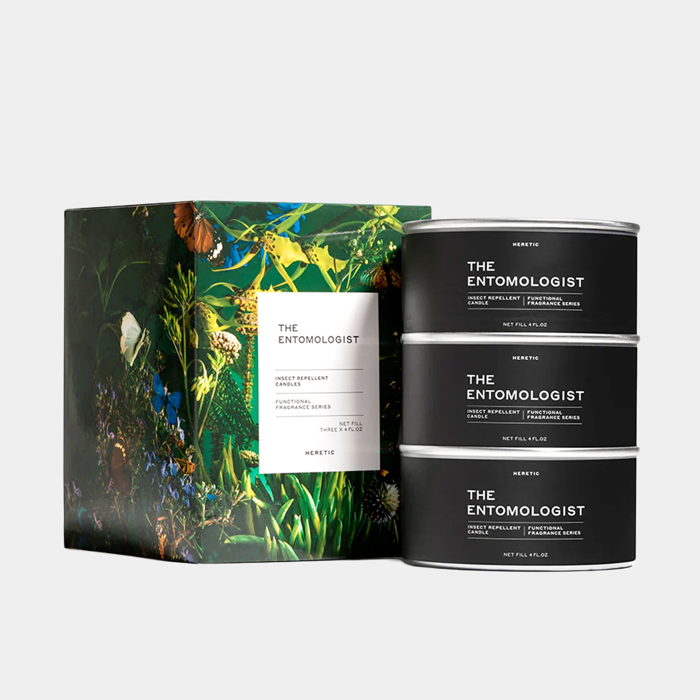 Image of Entomologist Natural Insect Repellent Candle Trio Set