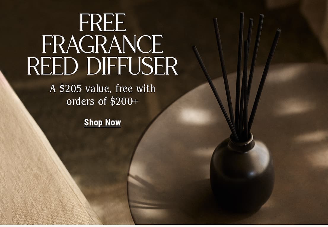 Cyber Monday — Free Fragrance Reed Diffuser with orders of $200+
