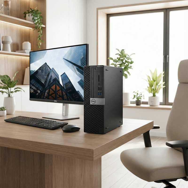 Image of Custom Dell Optiplex 3070 SFF Desktop PC Windows 11 Pro | Choose Your CPU, RAM, SSD