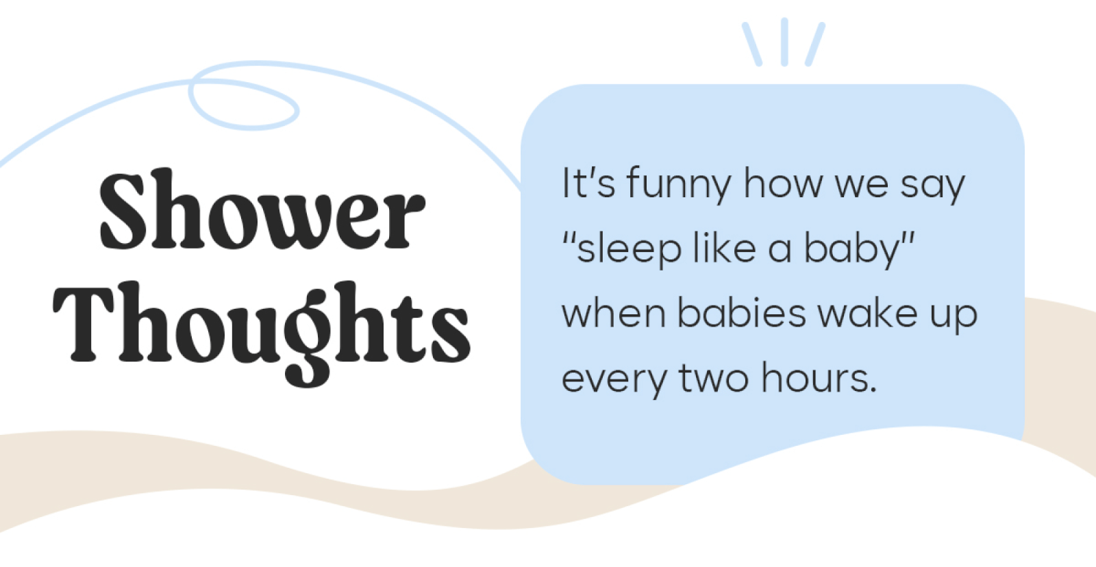 Shower Thoughts