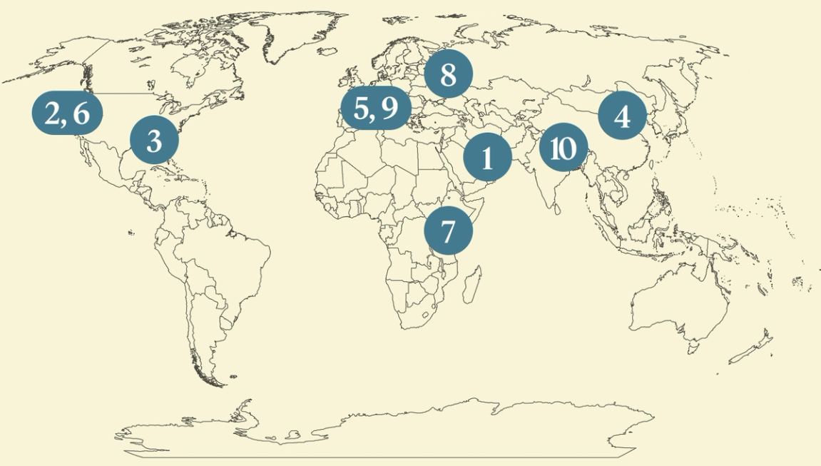 Semafor World Today map graphic