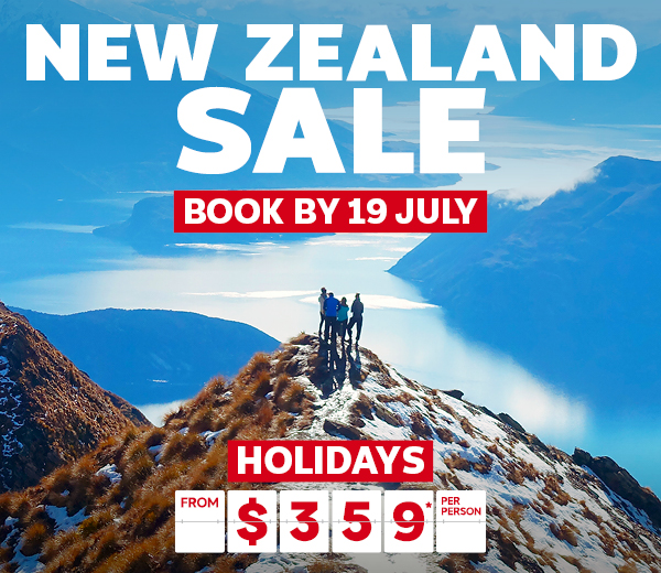 NEW ZEALAND SALE ON NOW