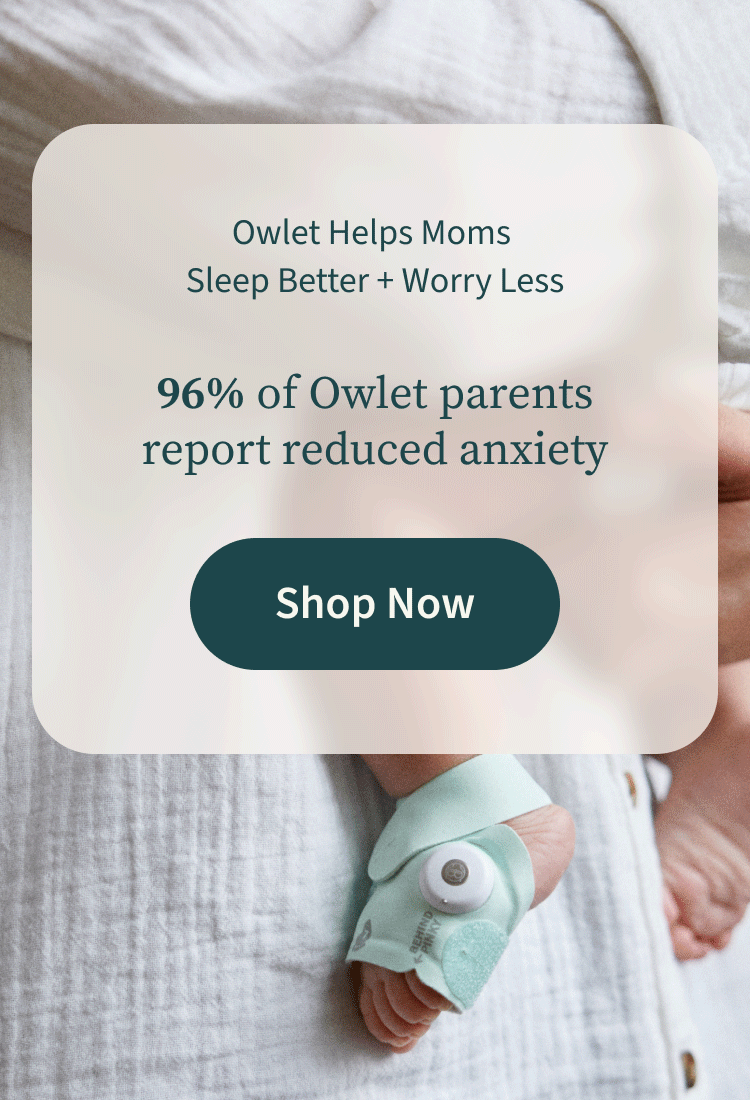 Owlet Helps Moms Sleep Better + Worry Less | Shop Now