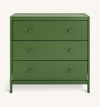 Habitat Bronte 3 Drawer Chest - Green