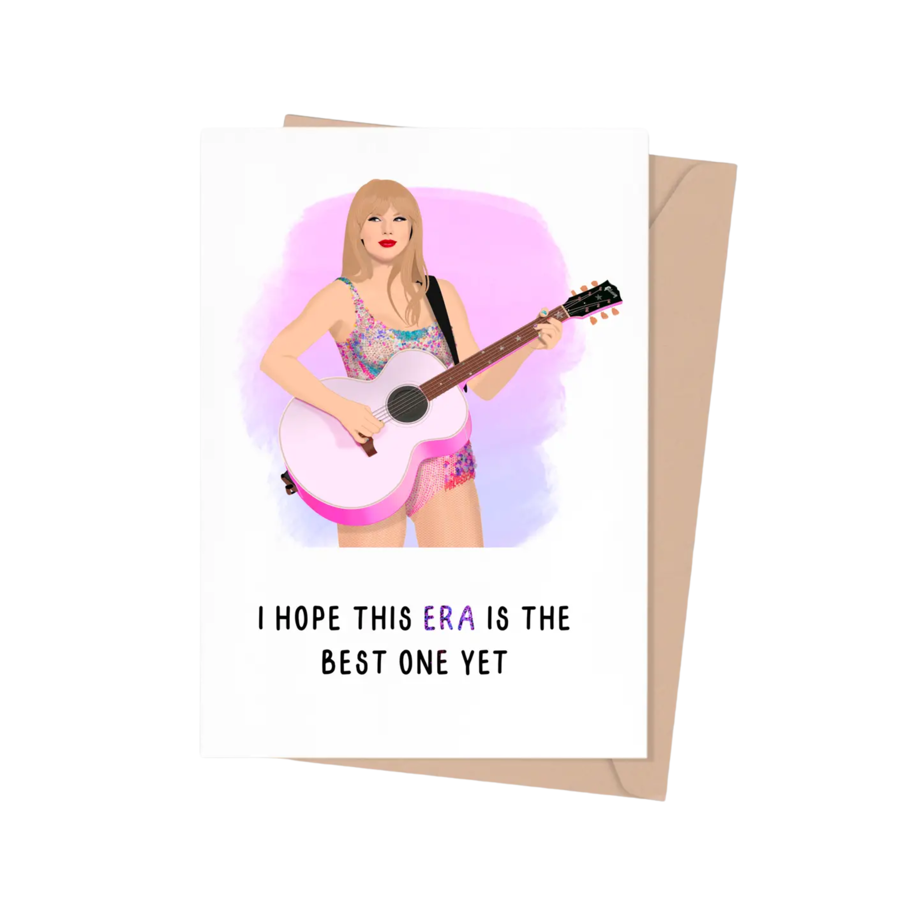 Image of Taylor Swift Best Era Yet Birthday Card