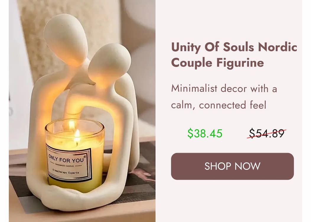 Unity   of   Souls   Nordic   Couple   Figurine