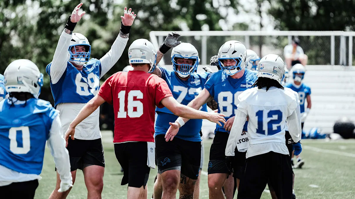 Where Lions' roster stands heading into training camp