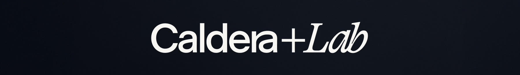 Caldera + Lab