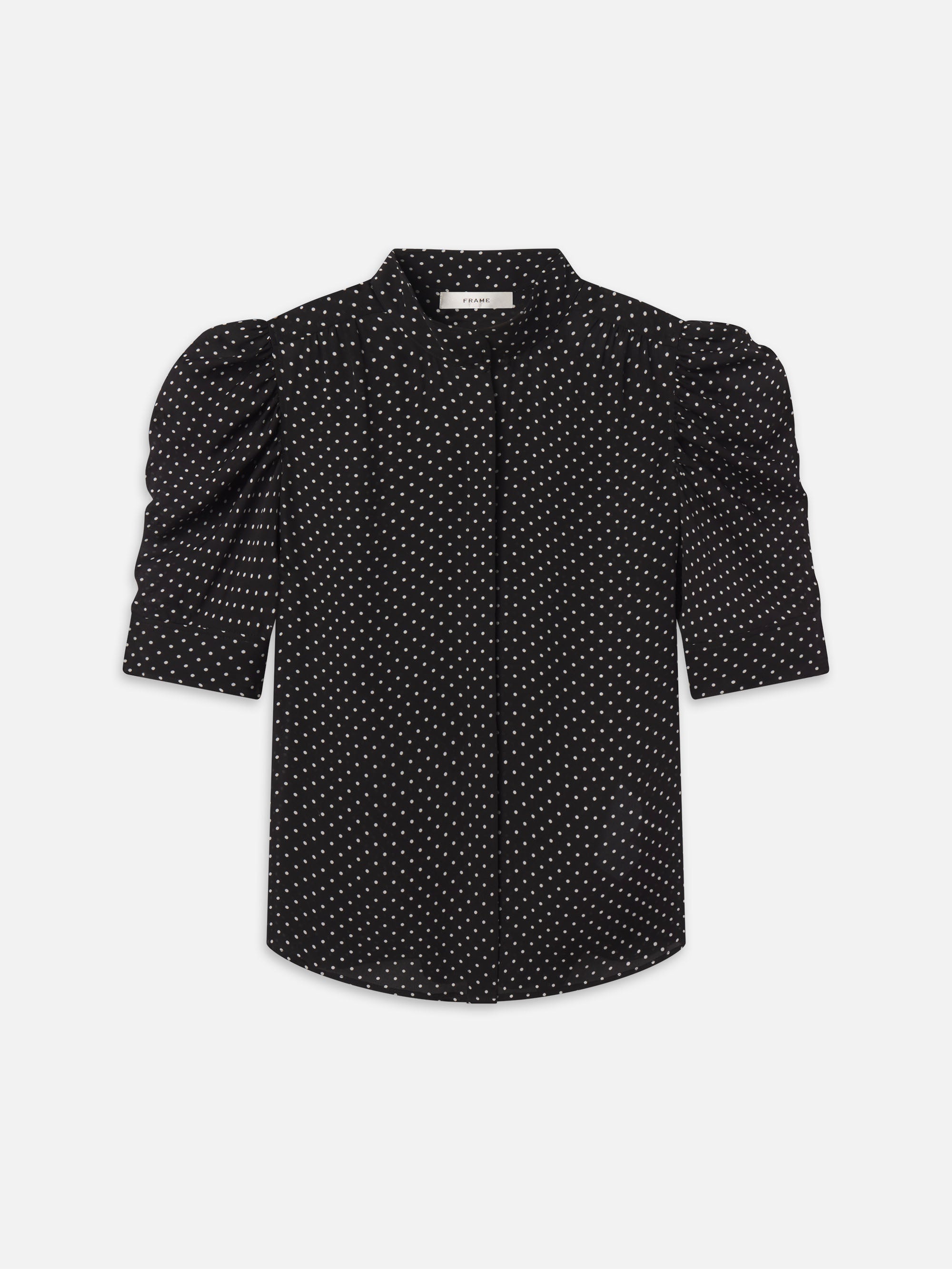 THE GILLIAN TOP IN BLACK MULTI