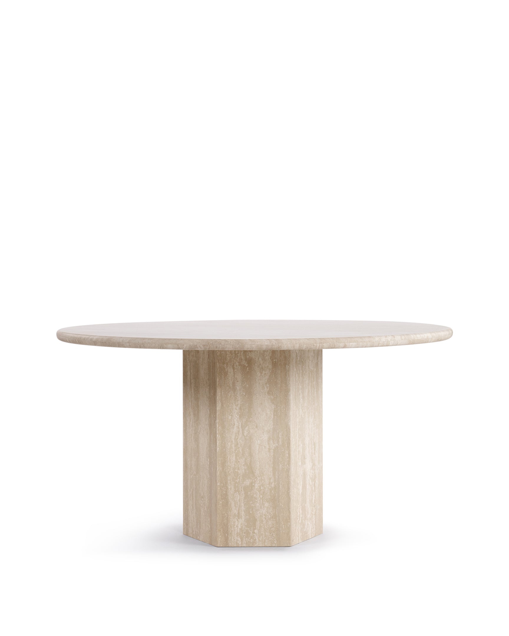 Image of Saga Round Dining Table, 55in