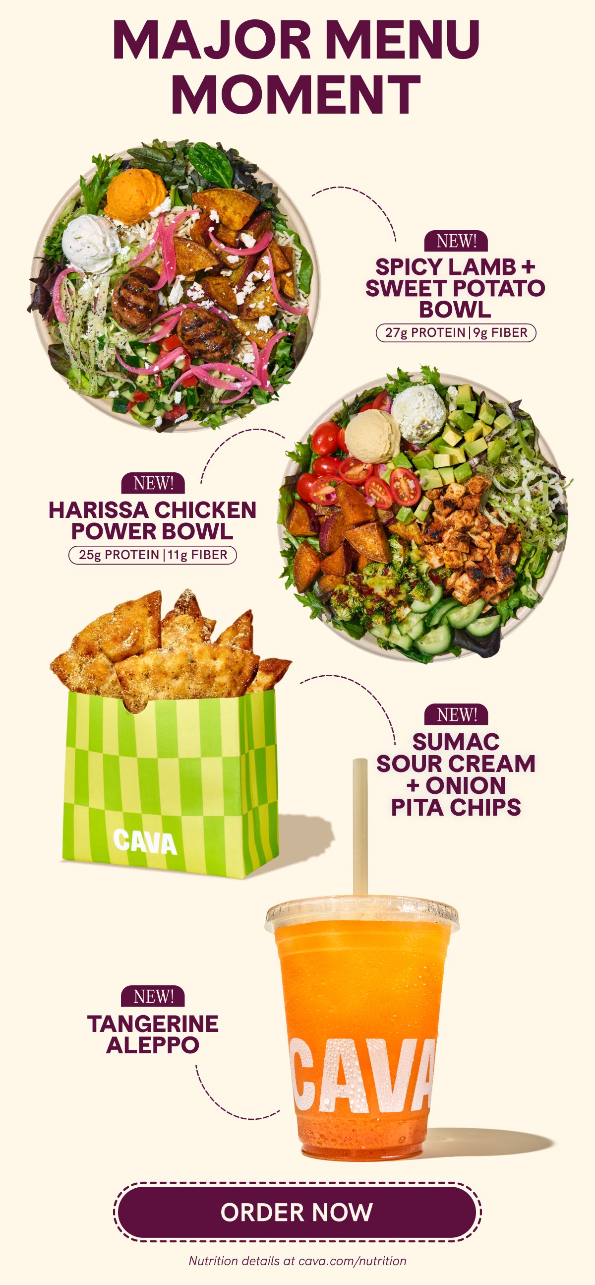 Major Menu moment