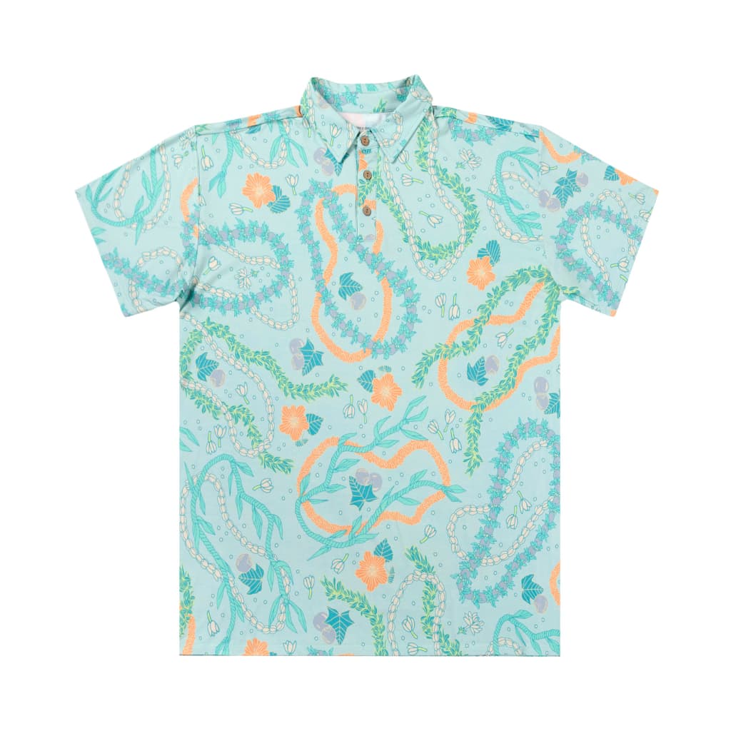 Image of Lei Stand Men's Polo Shirt