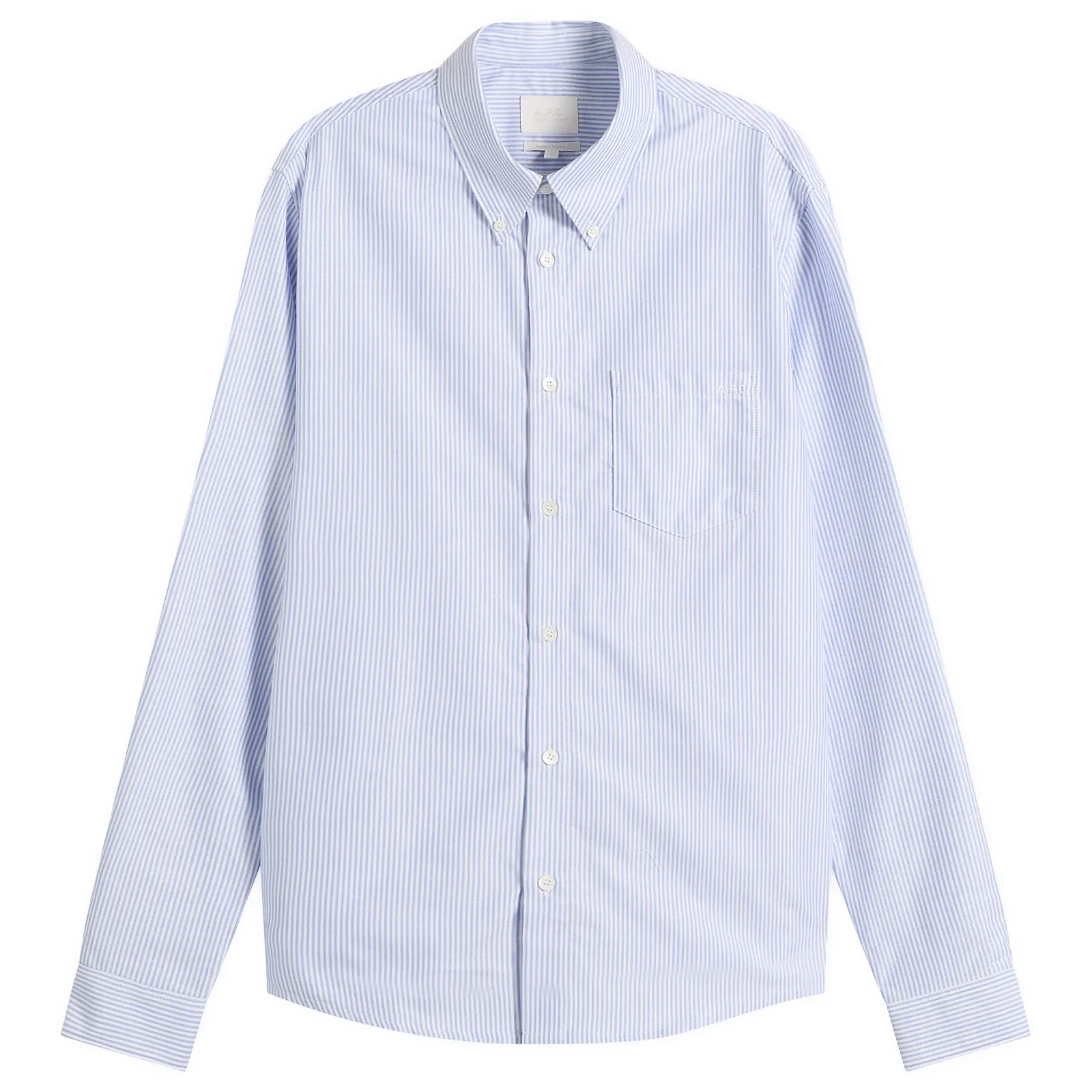 A.P.C. Greg Button Down Stripe Shirt