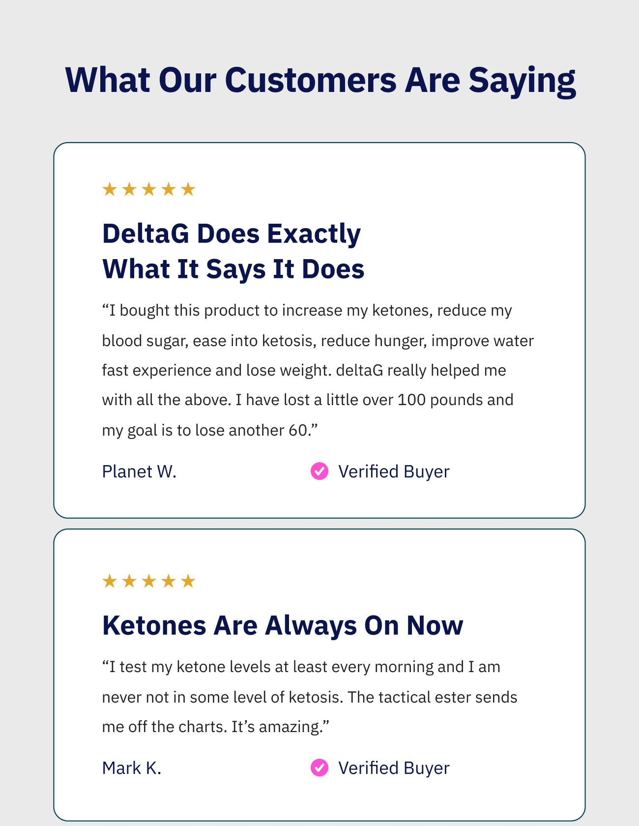 deltaG | Shop Now