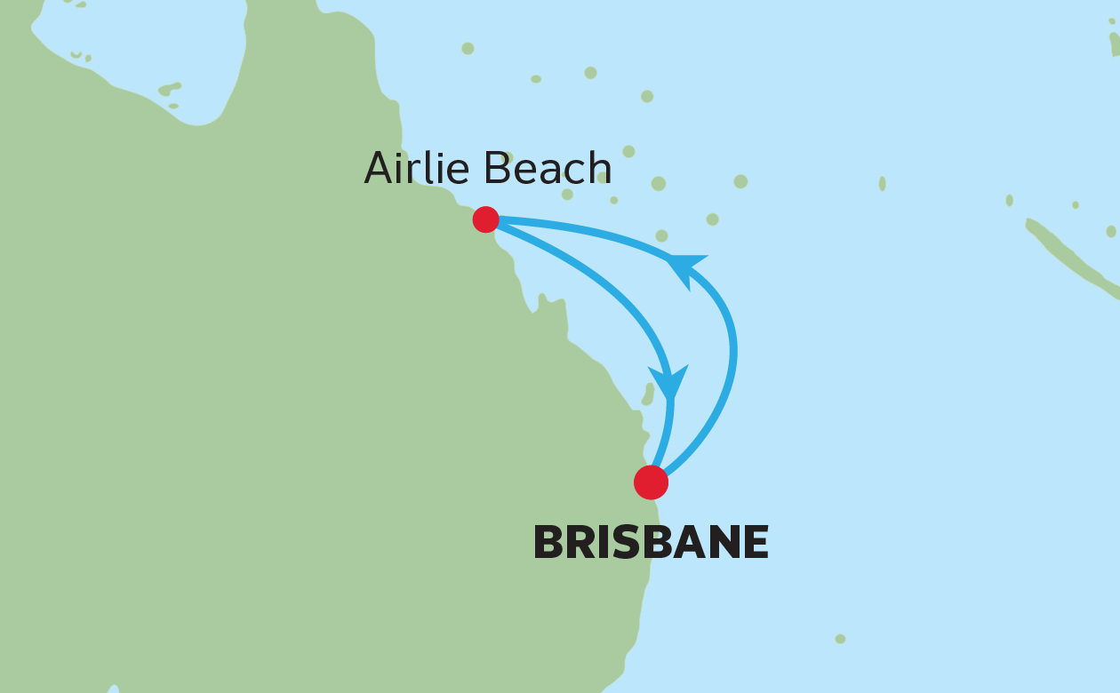 AIRLIE BEACH <br>FAMILY MINI CRUISE MAP