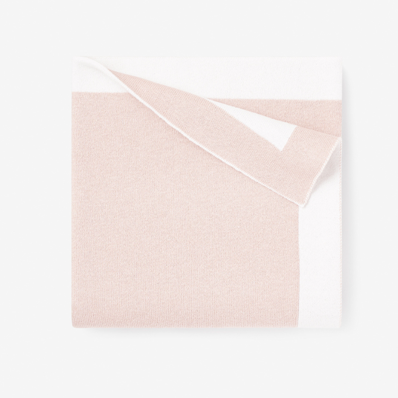 Image of Blush Pink Cashmere Baby Blanket