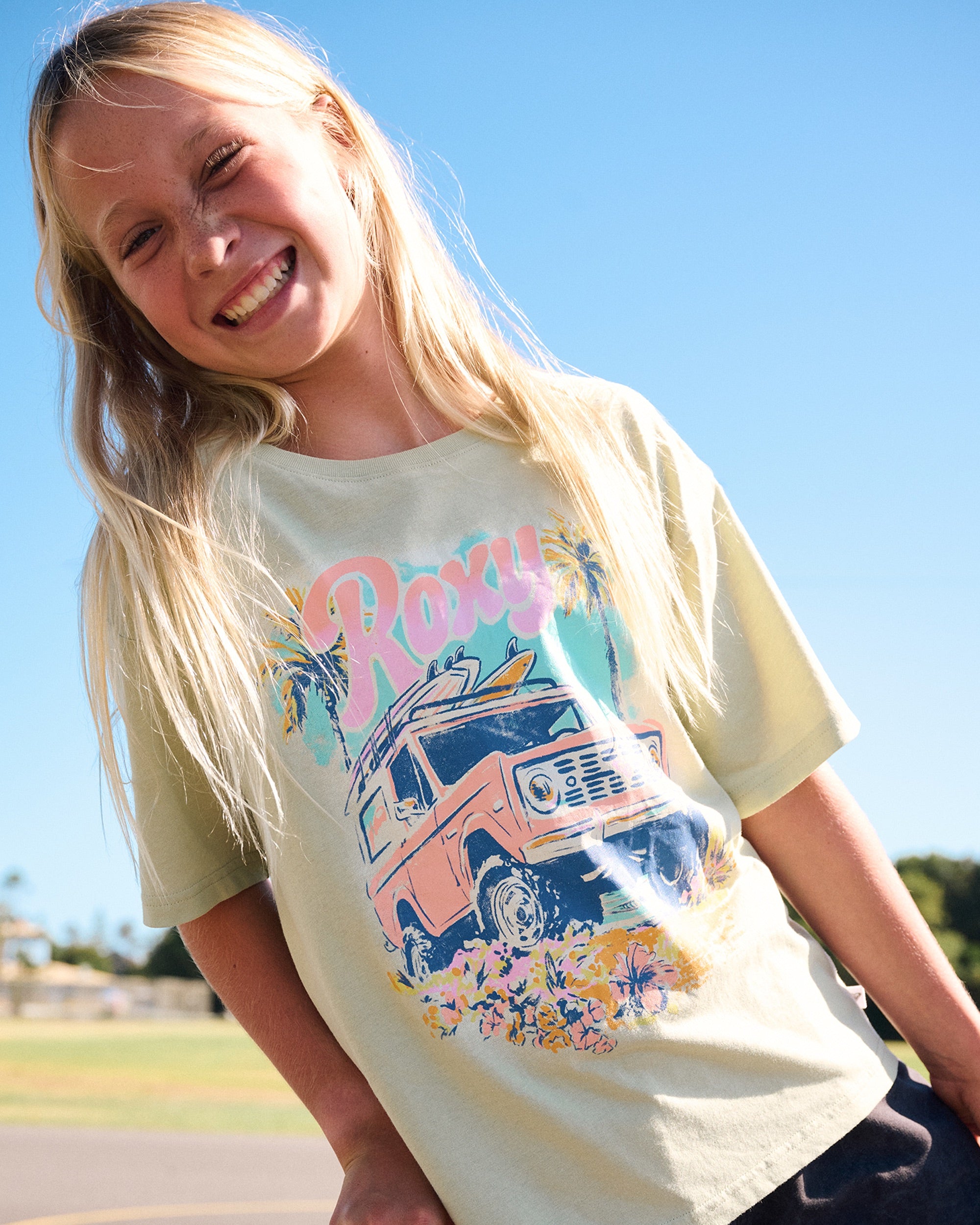 Image of Girls' Coastal Oversized Tee