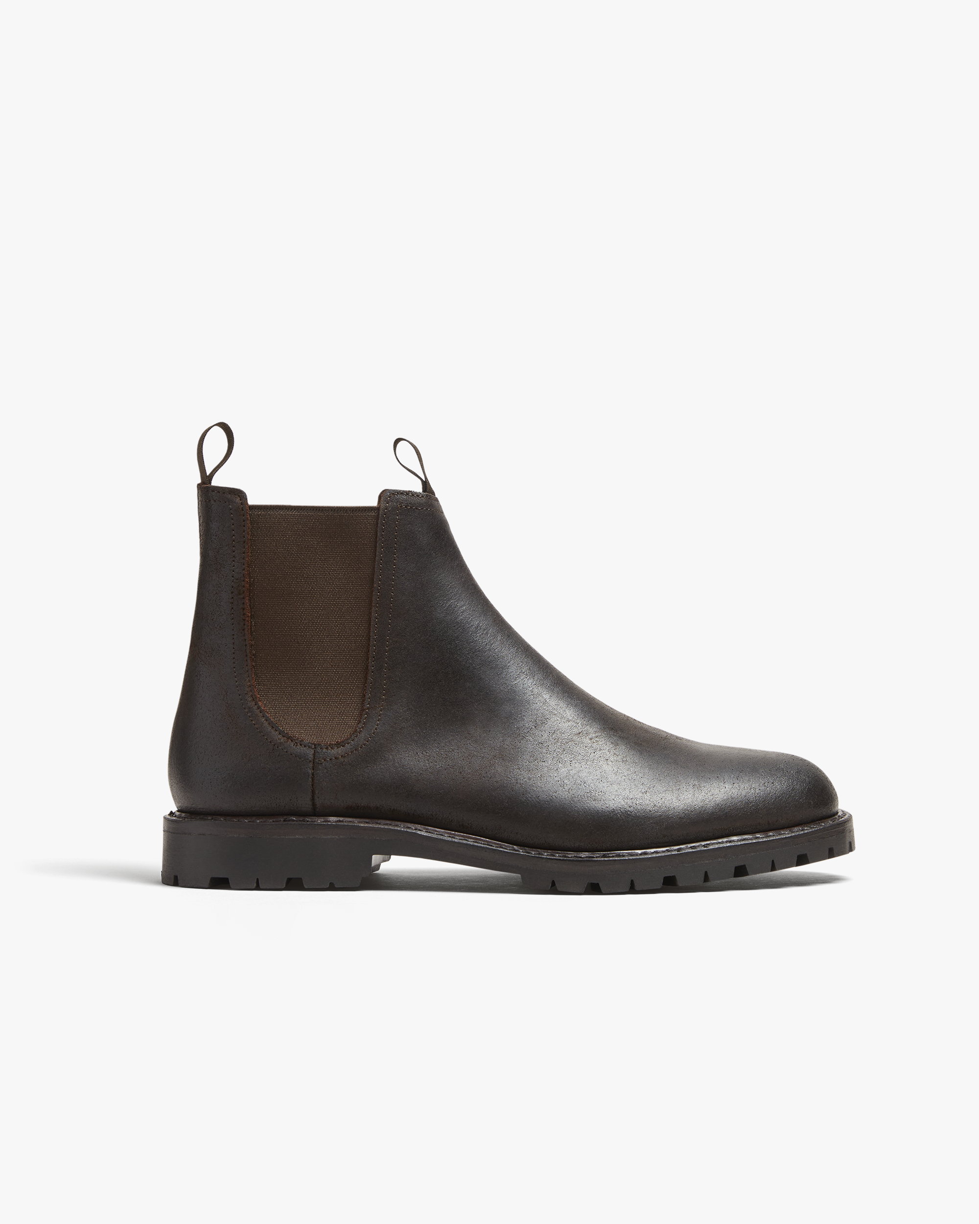 Image of Elfvik – Brown Waxed Suede