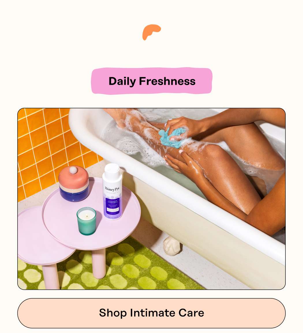 Daily Freshness. Shop Intimate Care