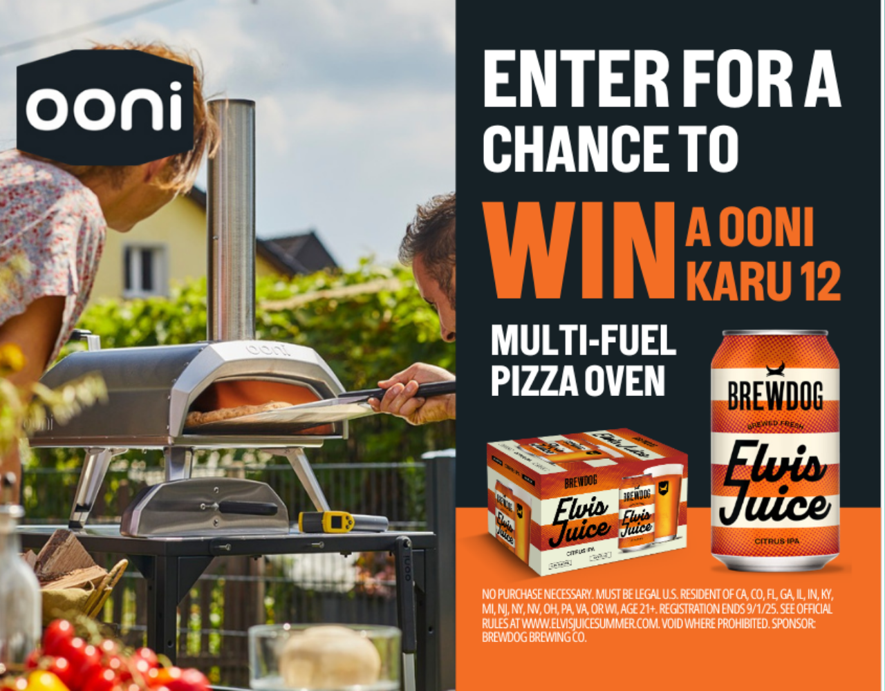 WIN AN OONI PIZZA OVEN
