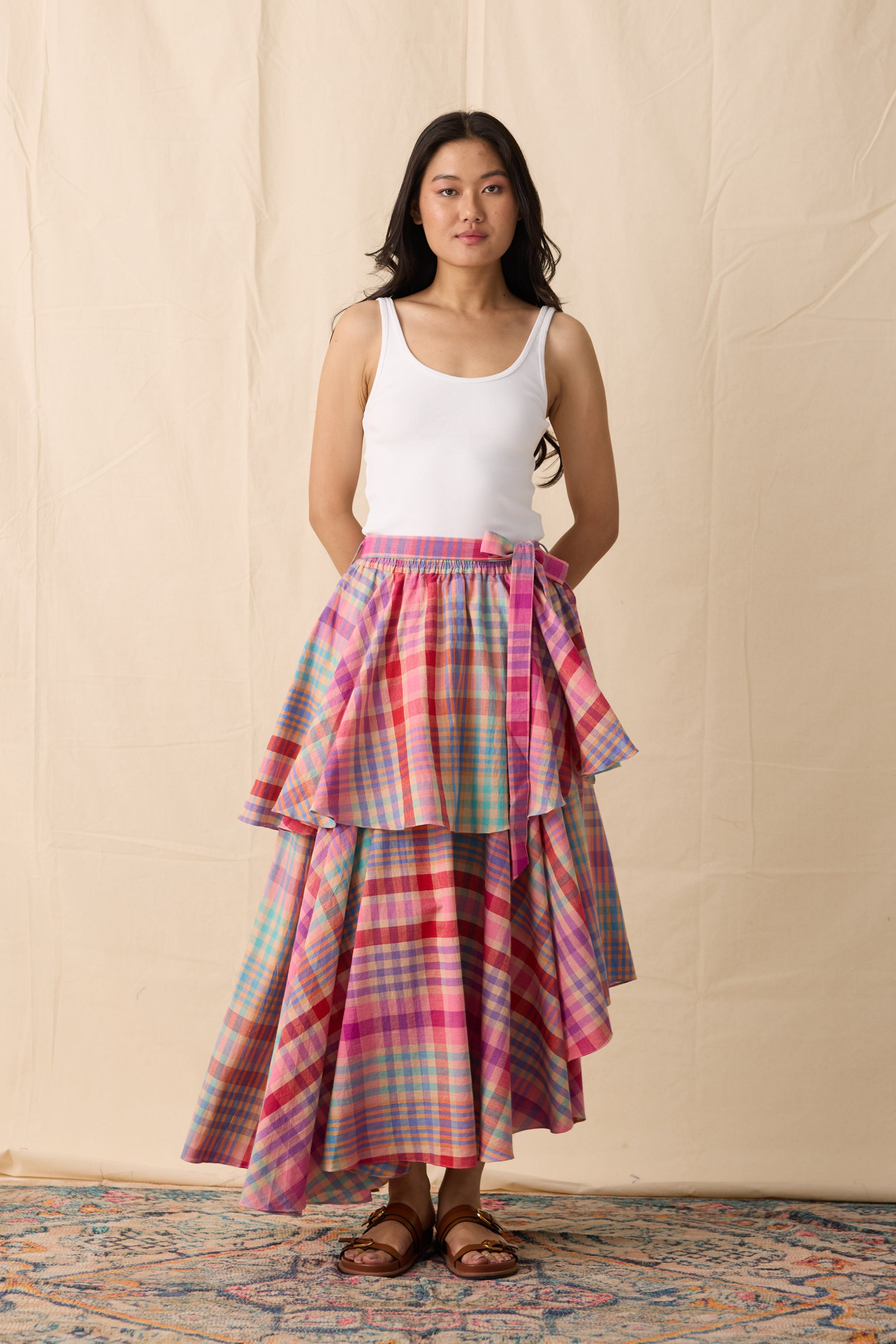 Image of CIRCA SKIRT | POPSICLE CHEX