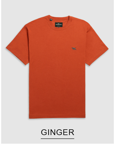 Shop The Gunn Sports Fit Tee 2.0, Ginger online and instore at Rodd & Gunn