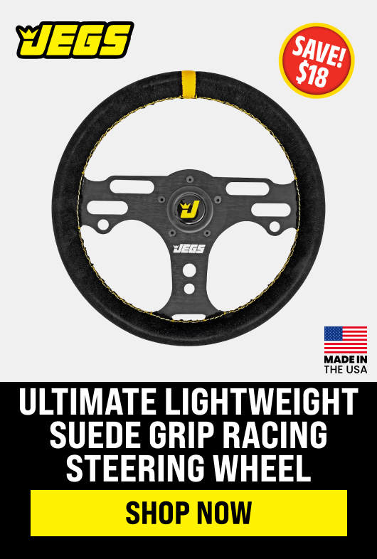 Ultimate Lightweight Suede Grip Racing Steering Wheel