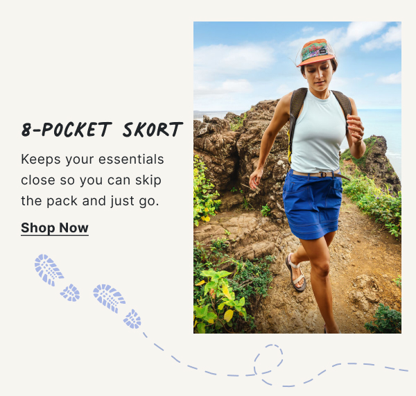Shop the 8 Pocket Trail Skort
